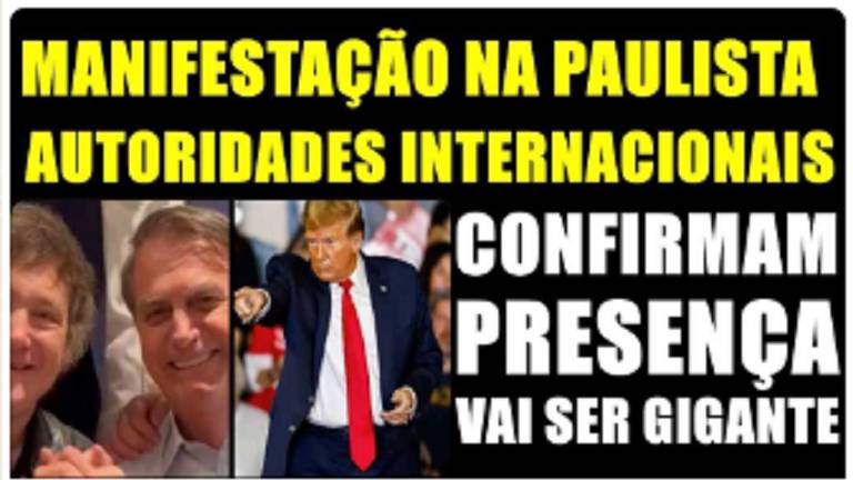 Bolsonaristas espalham fake news de que Trump, Milei e Musk participarão de ato na Paulista Ex-presidente convocou ato