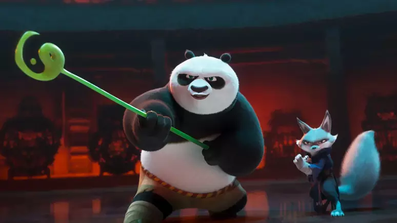 A Universal Pictures divulgou nesta segunda-feira (26) um novo trailer de "Kung Fu Panda 4", que mostra o Dragão Guerreiro e sua nova parceira Zhen, a raposa, enfrentando A Camaleoa, nova vilã da franquia. Feiticeira, a personagem tem o poder da transfiguração e vai fazer de tudo para atrapalhar os planos da dupla.