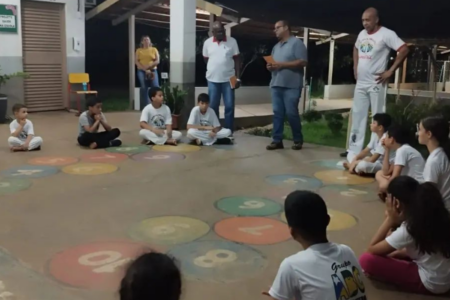 Mestre Luís Claudio ministra aulas gratuitas de capoeira (Foto arquivo pessoal)
