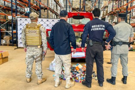 PRF apreende mais de 13 mil unidades de cigarro eletrônico nos 2 primeiros meses de 2024