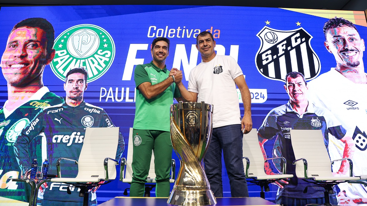 FPF anuncia datas e horários da final do Paulistão entre Palmeiras e Santos