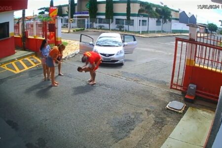 Luziânia: Criança de 2 anos engasgada com moeda é salva por bombeiros Sargento realizou manobras de tapotagem e de heimlich