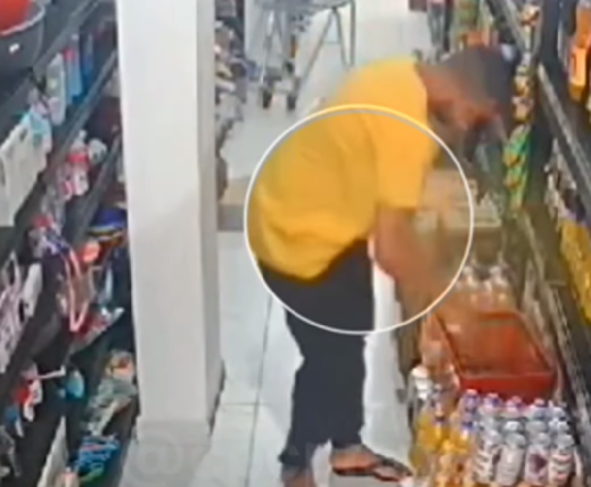 Suspeito de furtar supermercado é detido por policial em folga no setor Oeste, em Goiânia