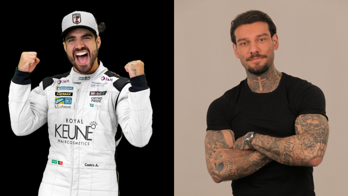 Porsche Cup Brasil: Caio Castro e Lucas Lucco participam de evento em Goiânia