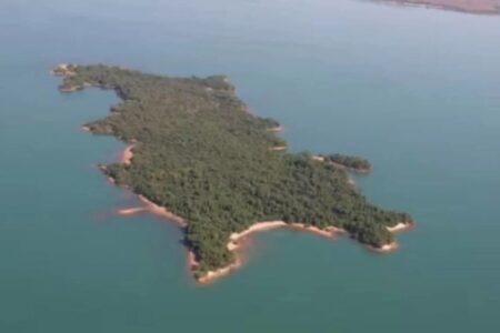 Ilha à venda por R$ 10 milhões em Itumbiara era uma fazenda; entenda como ela surgiu Região com 220 mil m² é cercada de água doce