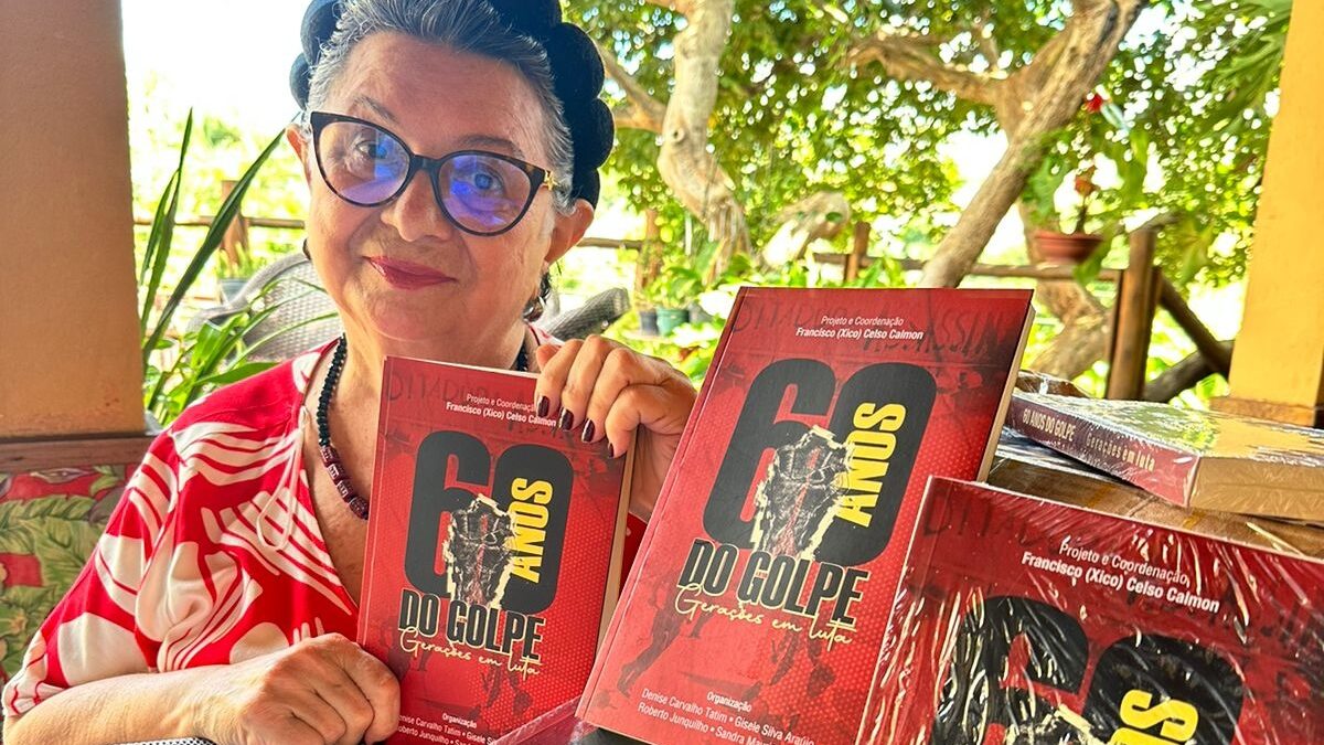 Jornalista goiana lança, em 1º de abril, o livro "60 anos do golpe, gerações em luta"