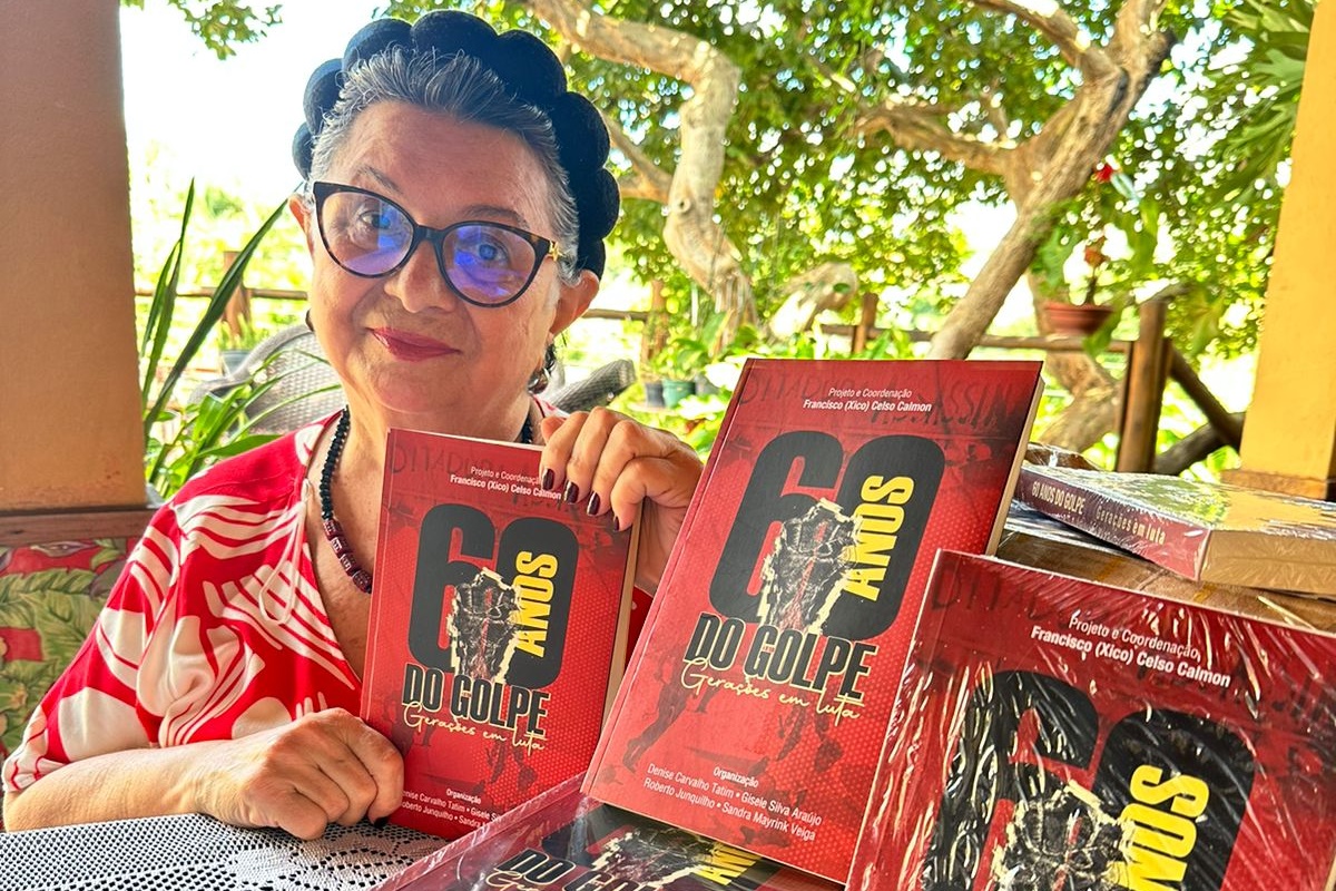 Jornalista goiana lança, em 1º de abril, o livro “60 anos do golpe, gerações em luta”