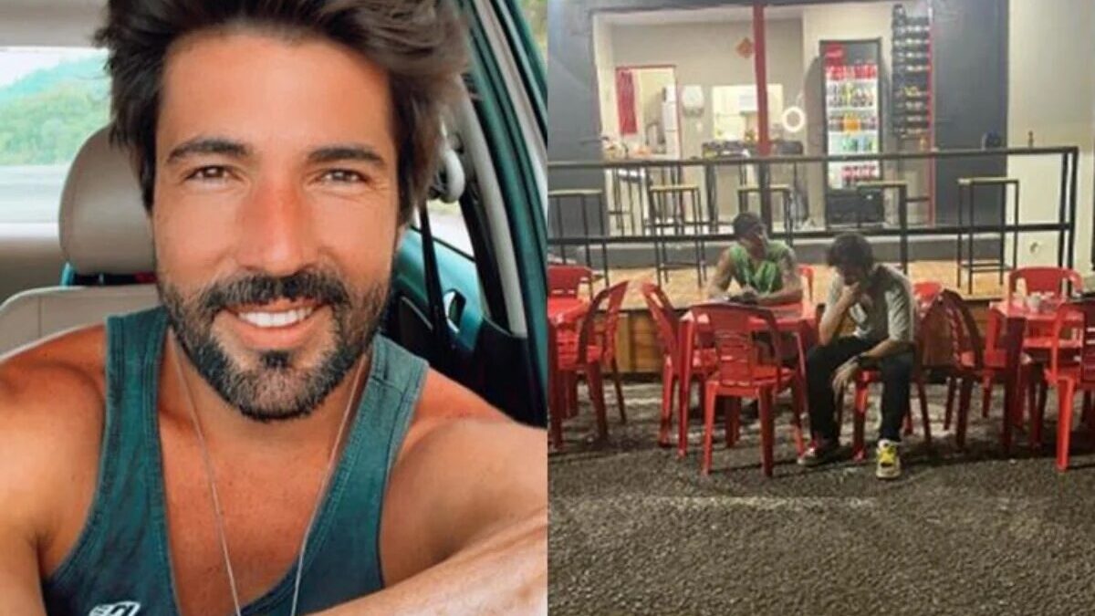 Ator Sandro Pedroso abre lanchonete em Goiás e ninguém aparece