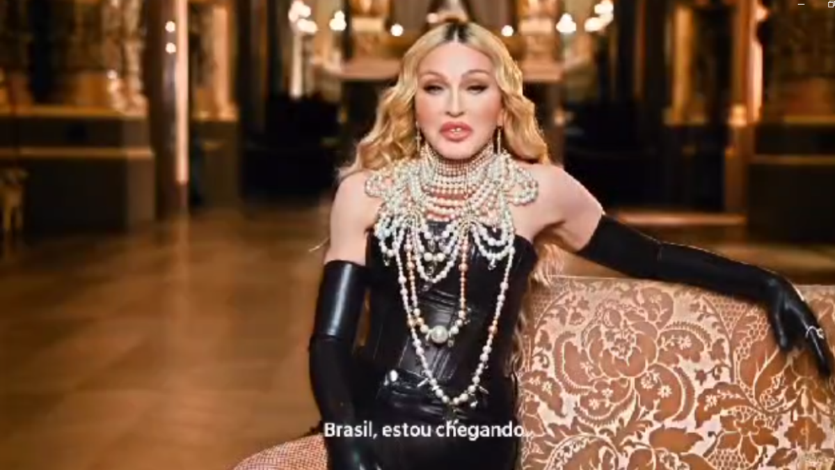Madonna confirma vinda ao Brasil (Foto reprodução)