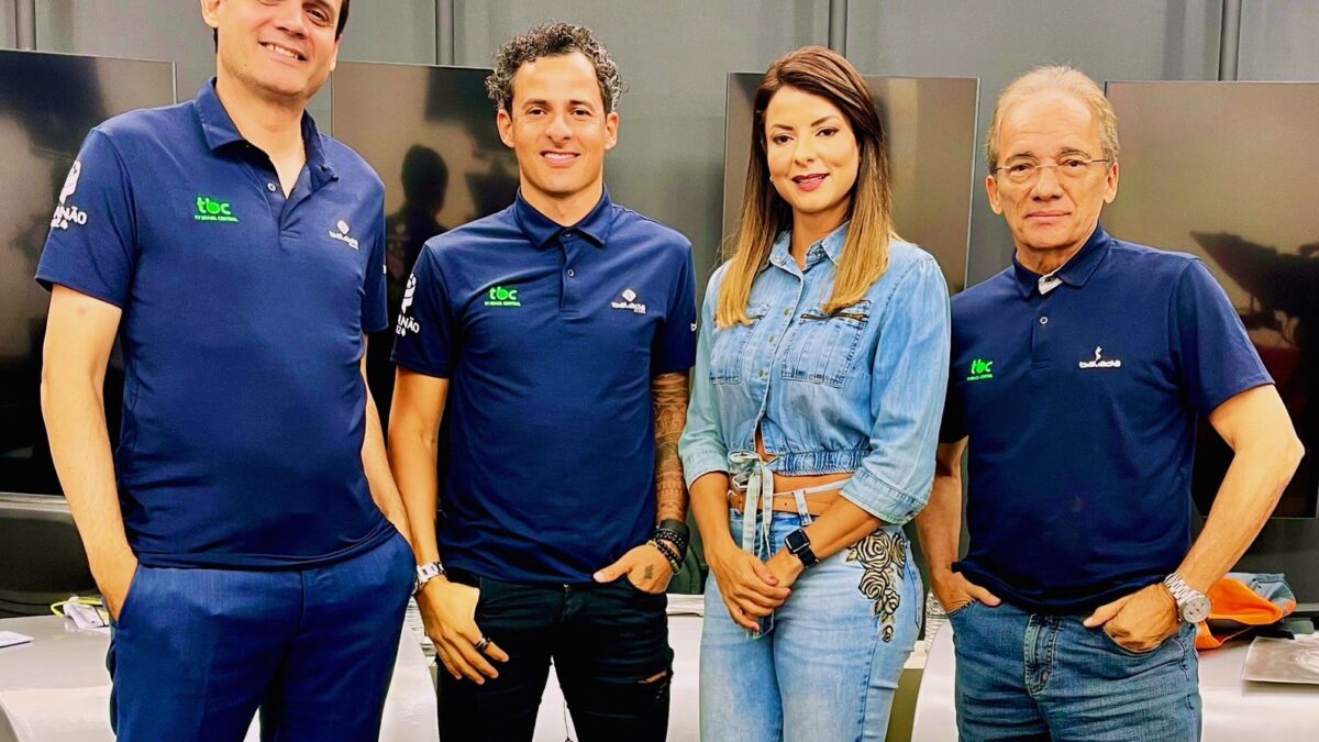 Rafael Vasconcelos, Danilo Dias, Thais Freitas e Evandro Gomes
