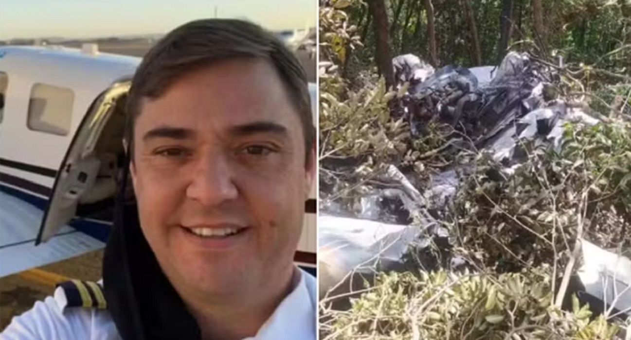 Encontrado corpo do piloto goiano que estava desaparecido após queda de avião em SP