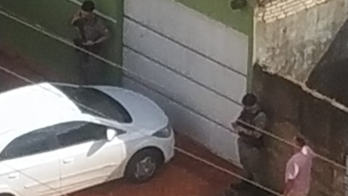 Caso com refém aconteceu na tarde deste domingo (Foto divulgação)