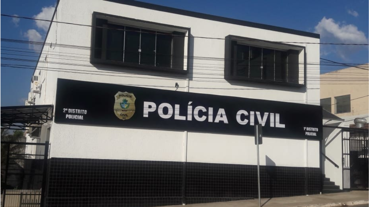 Fachada Delegacia de Polícia Civil de Catalão (Foto: Divulgação/PCGO)