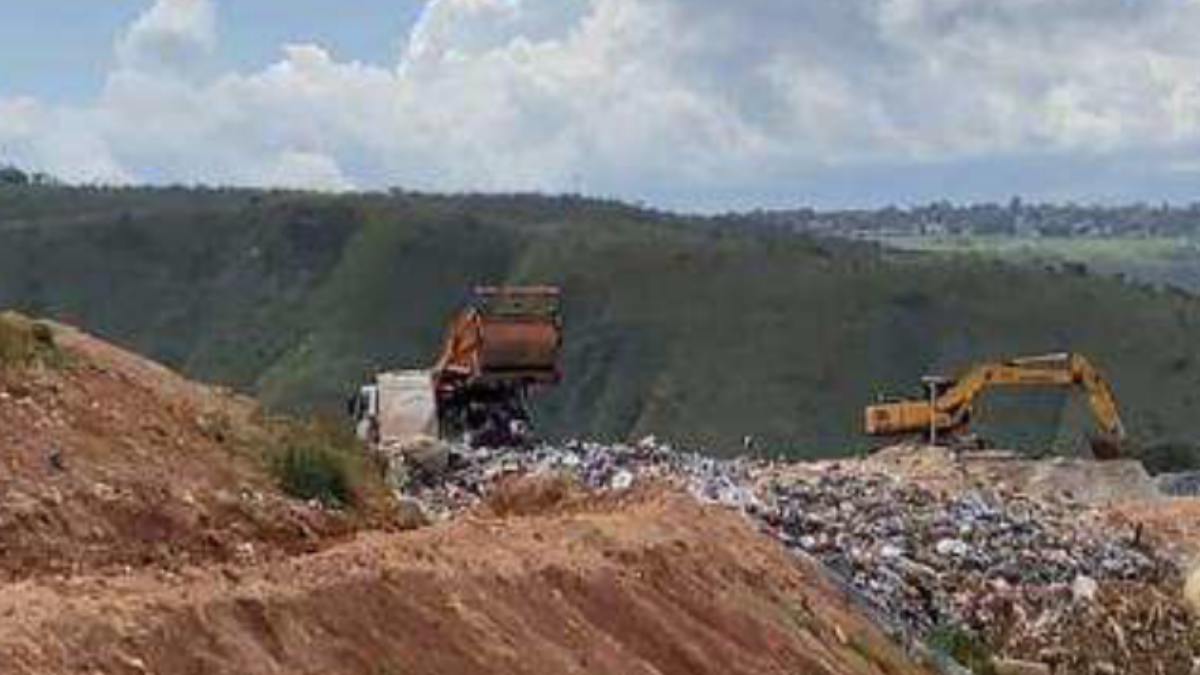 Lixão Ouro Verde, em Padre Bernardo (Foto: PM)