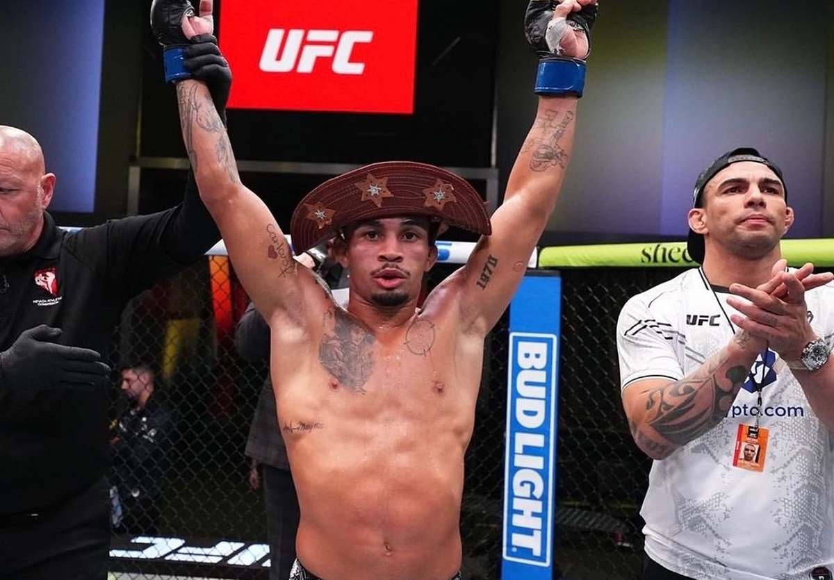 No UFC, brasileiro vence compratriota após levar uma mordida durante a luta