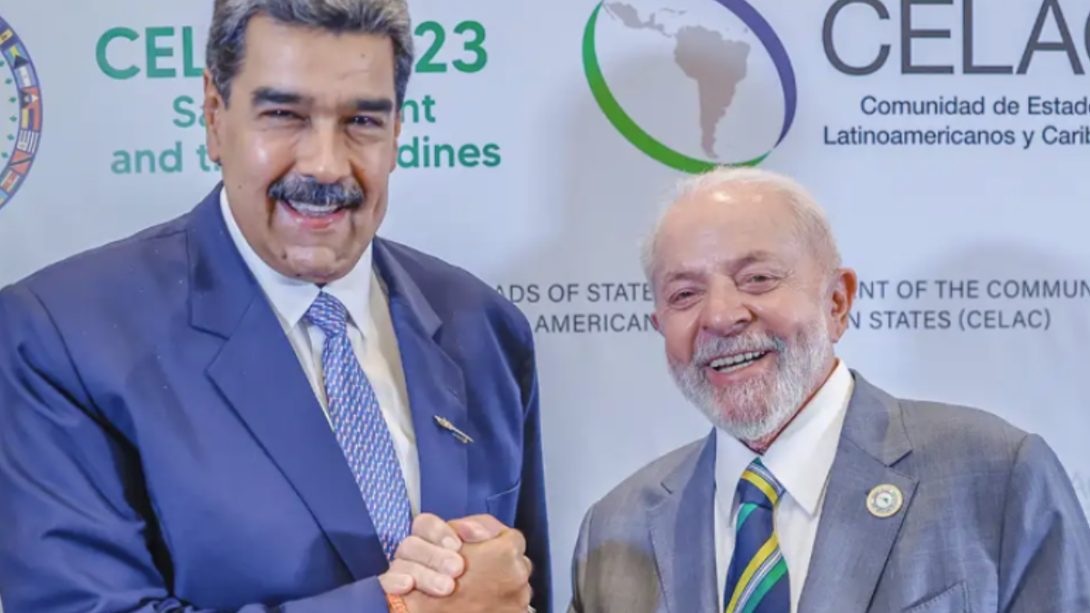 Presidentes do Brasil, Lula, e da Venezuela, Nicolás Maduro (Foto: Agência Brasil)