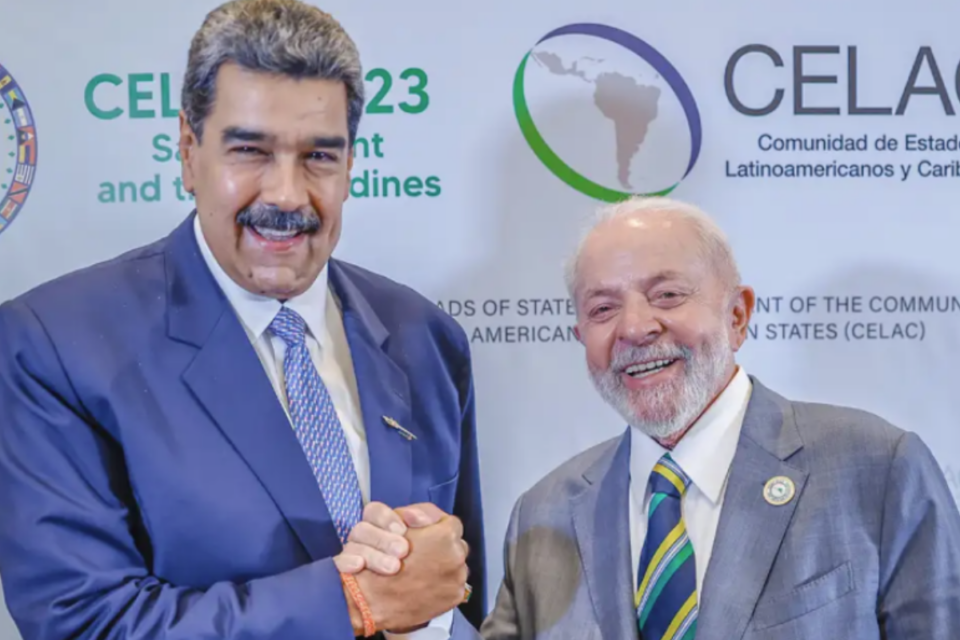 Presidentes do Brasil, Lula, e da Venezuela, Nicolás Maduro (Foto: Agência Brasil)
