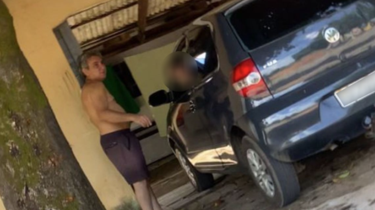 Suspeito de praticar crimes usando carro de terceiros (Foto: Reprodução)