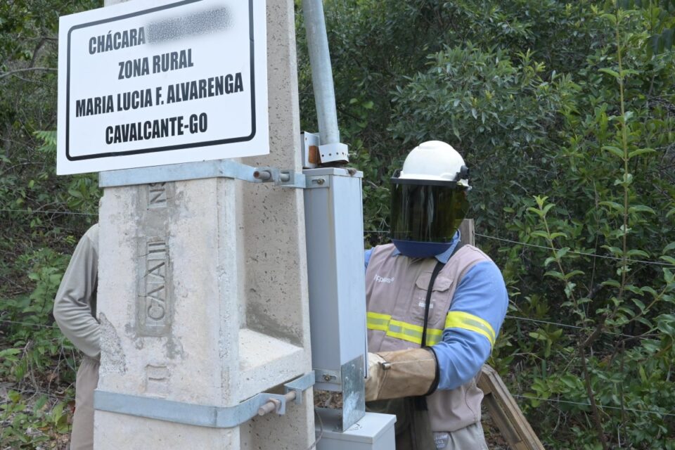 Interdição de lotes em Cavalcante (Foto: Divulgação)