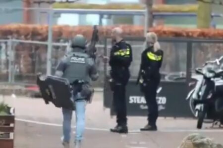 Homem faz reféns na Holanda (Foto: Reprodução)