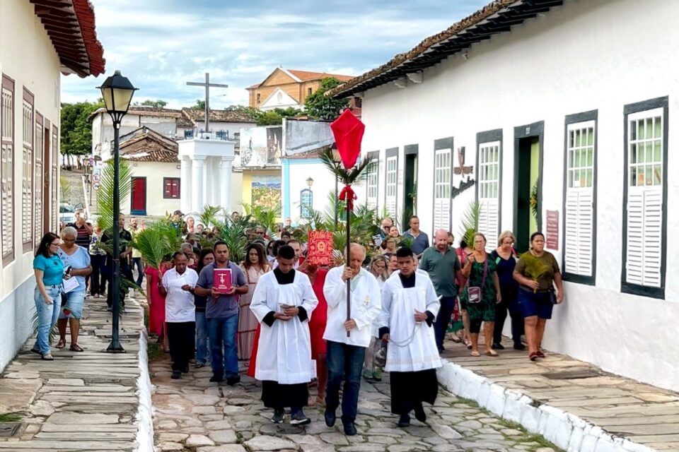 Domingo de Ramos dá início à Semana Santana na Cidade de Goiás