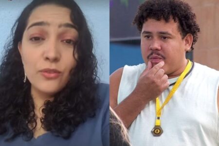 BBB 24: ex-esposa de Lucas Henrique não aparece em vídeo enviado para o brother Camila Moura terminou o casamento após flertes do marido