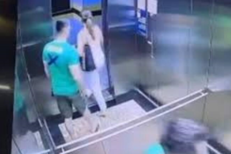 Assediador de nutricionista em elevador alega problemas psiquiátricos Israel Bandeira Leal apalpou Larissa Duarte no elevador de um prédio