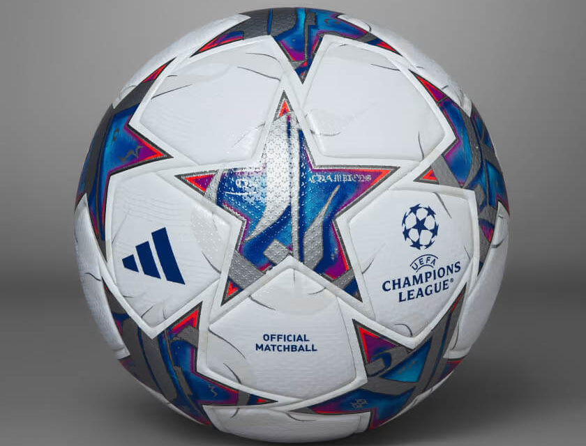 Bola oficial da Liga dos Campeões nesta temporada
