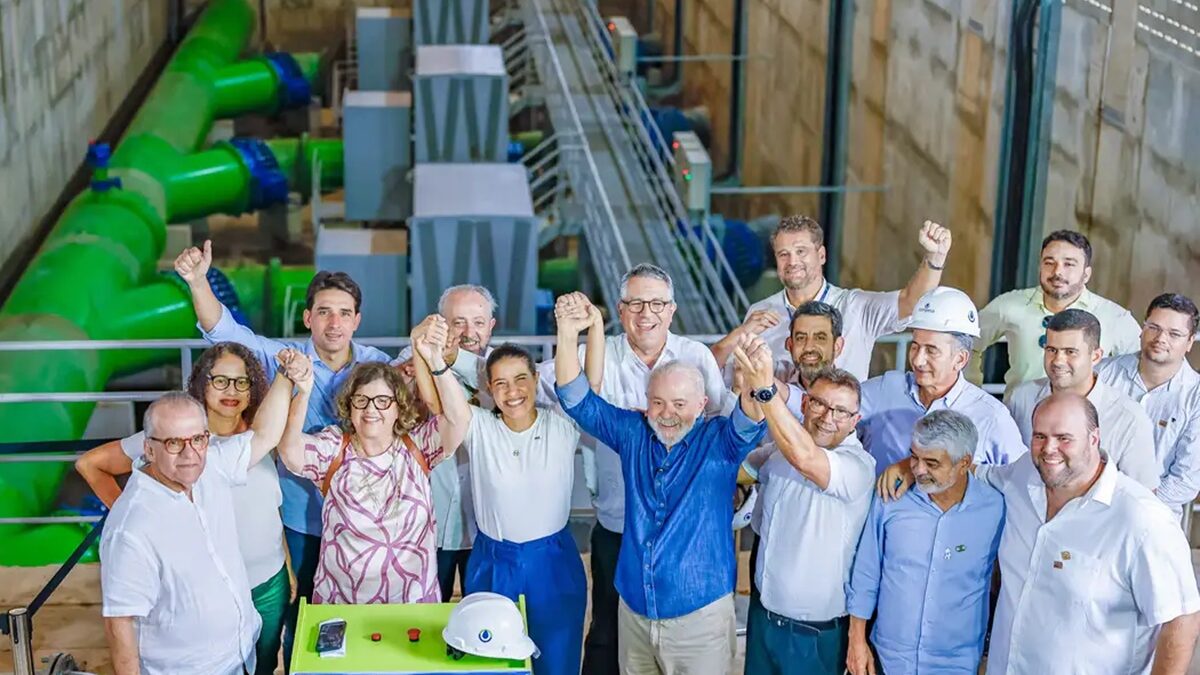 Lula inaugura novo trecho da transposição do Rio São Francisco