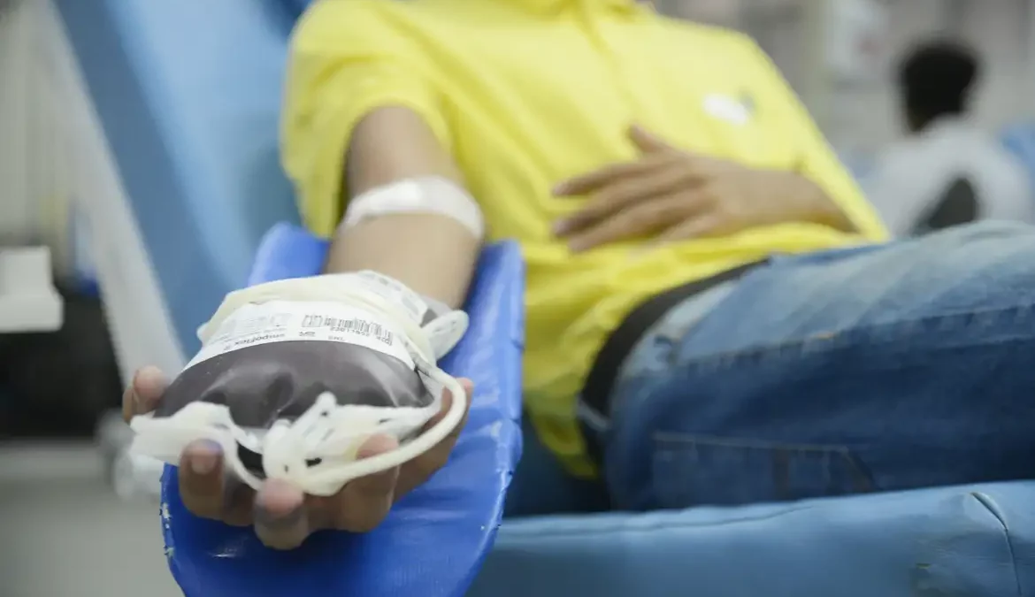 Doação de sangue (Foto: Agência Brasil)
