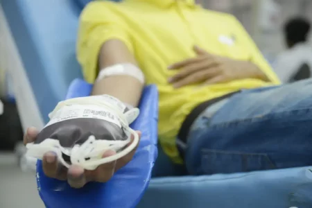 Doação de sangue (Foto: Agência Brasil)