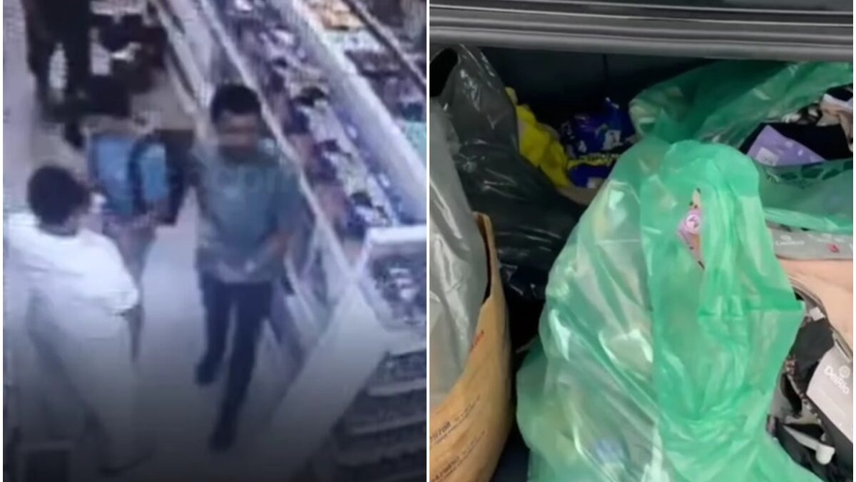 PM prende cinco homens suspeitos de furto a lojas de um shopping de Goiânia