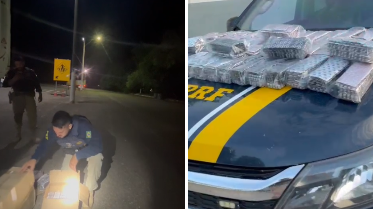 Caminhoneiro é preso com cerca de 50 mil comprimidos de rebite na BR-153, em Uruaçu
