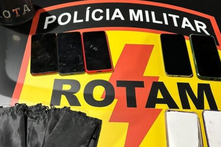 Criminosos agiam também no terminal rodoviário de Goiânia PM prende dupla que aplicava o golpe do falso celular na região da 44