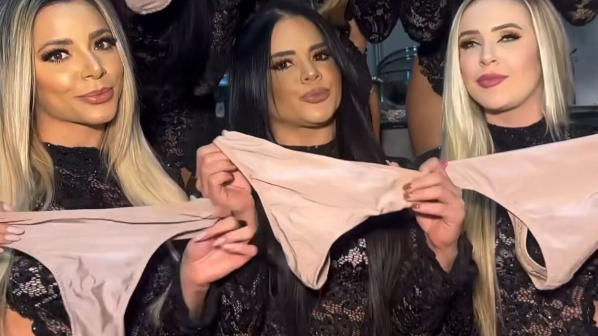 Mulher de Leonardo se pronuncia após polêmica sobre calcinhas de bailarinas do cantor Confira o pronunciamento