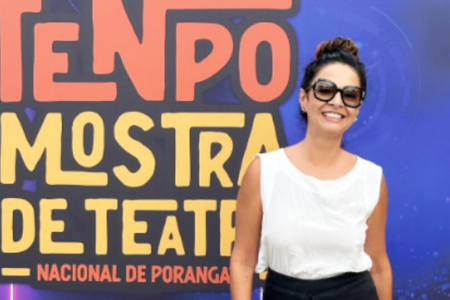 Cláudia Ohana fala sobre experiência durante Mostra de Teatro Nacional de Porangatu (Foto: reprodução / Instagram)