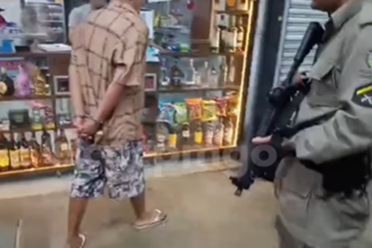 Preso suspeito de tentar matar homem esfaqueado em distribuidora de bebidas, em Goiânia