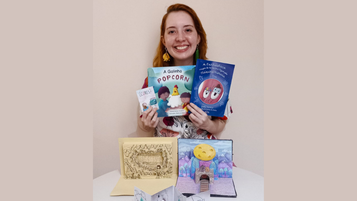 Escritora e ilustradora Marina Rocha Gontijo da Mata - Dia Internacional do Livro Infantil (Foto: divulgação)