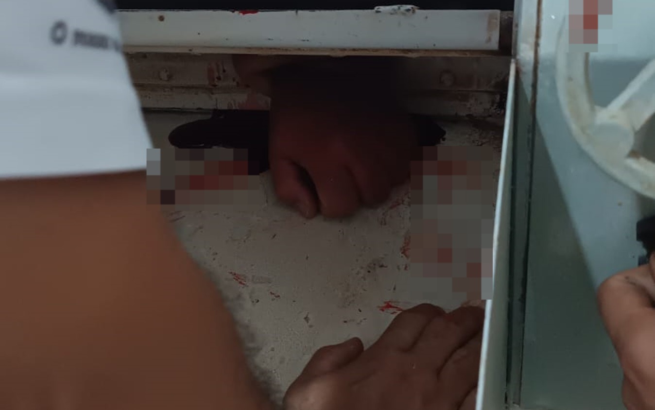 Luziânia: Bombeiros resgatam homem que ficou com braço preso em máquina de padaria