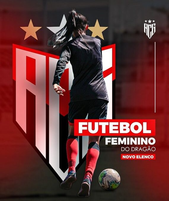 Arte divulgação do Atlético Goianiense feminino