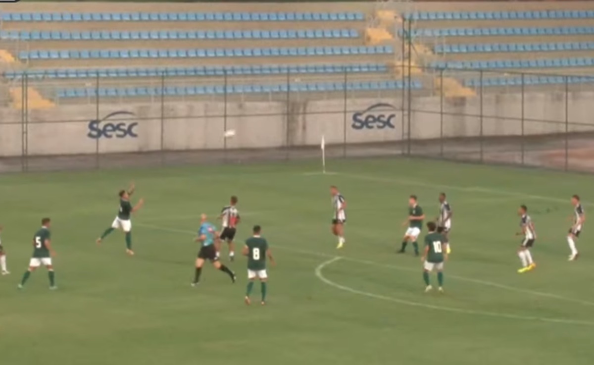 Goiás sofre gol no último lance e fica no empate com o Atlético-MG pelo Brasileirão Sub-20