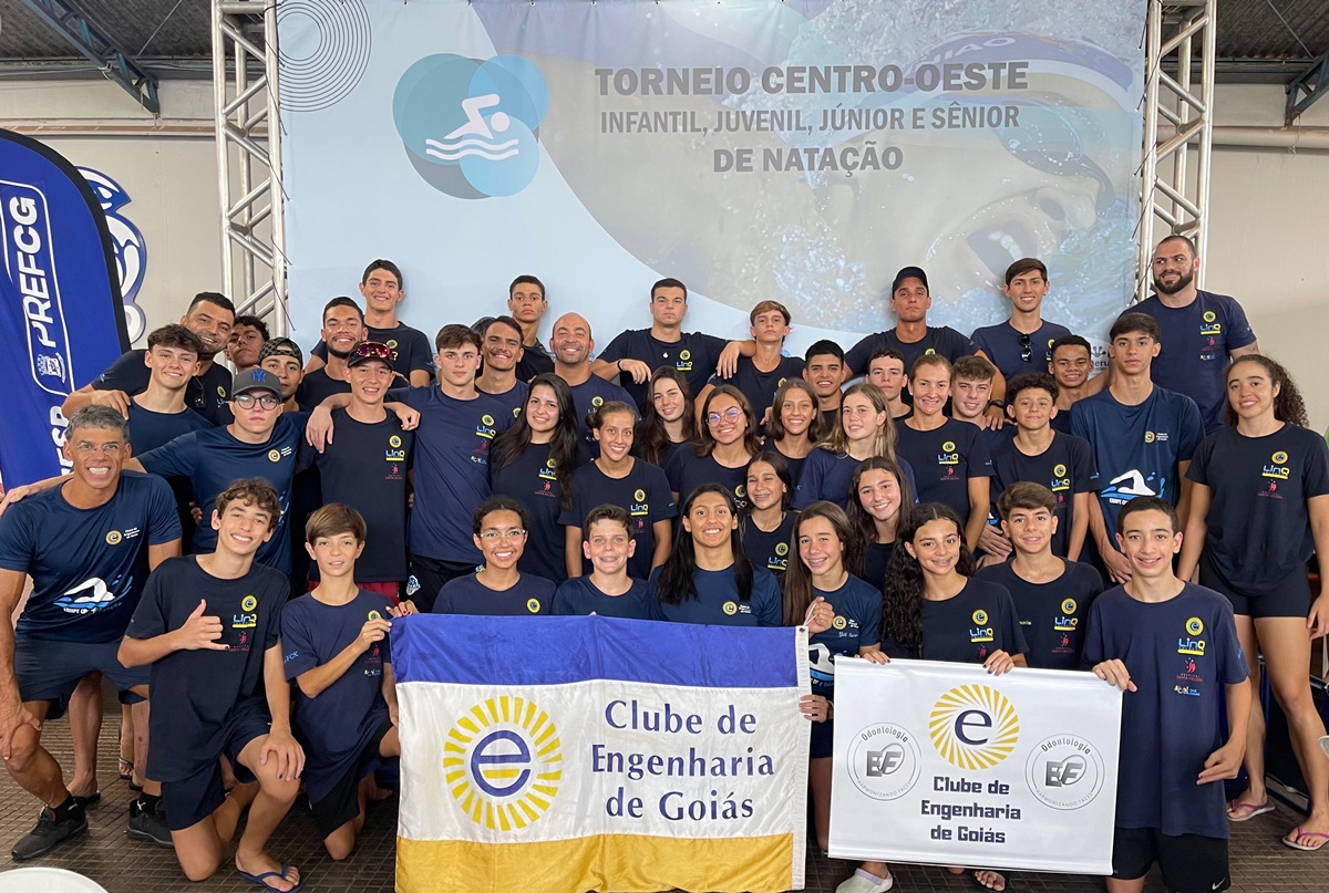 Equipe goiana conquista título do Campeonato Centro-Oeste de Clube de Inverno de Natação