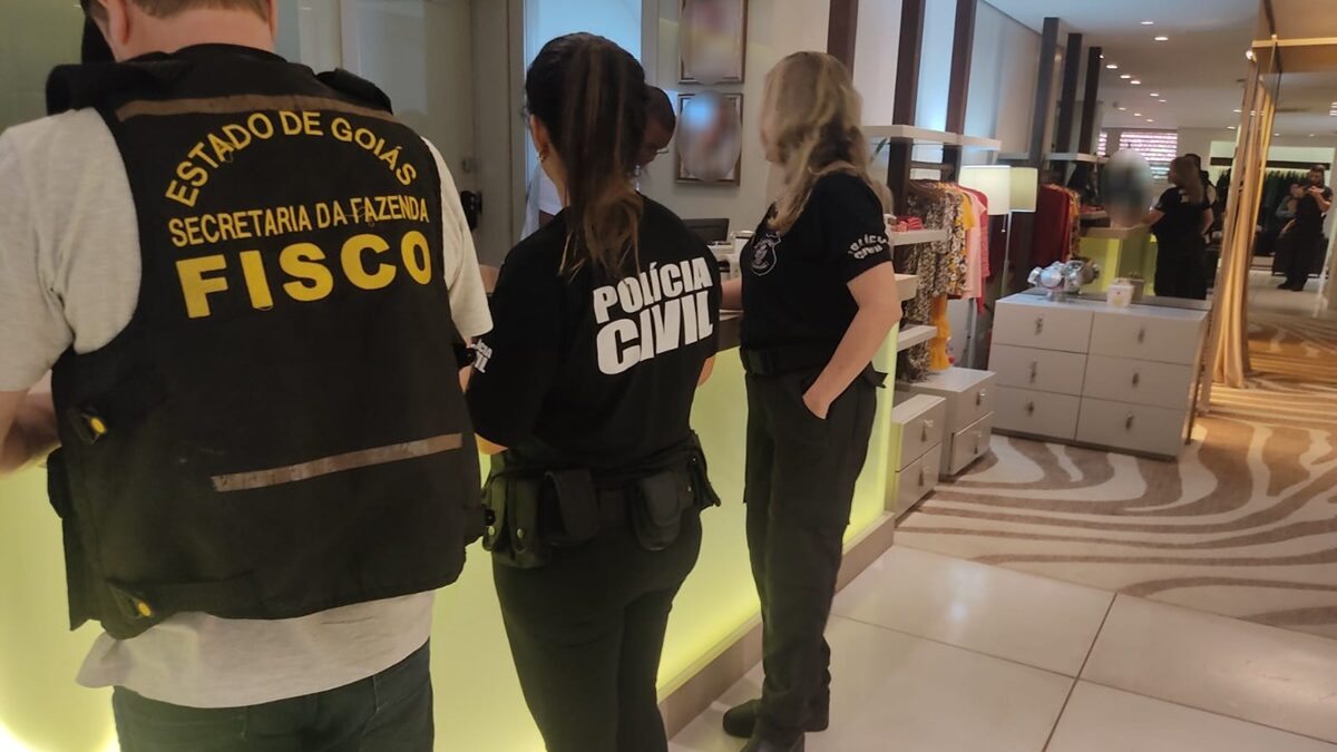 Polícia investiga sonegação fiscal em lojas de roupas de luxo em bairro nobre de Goiânia