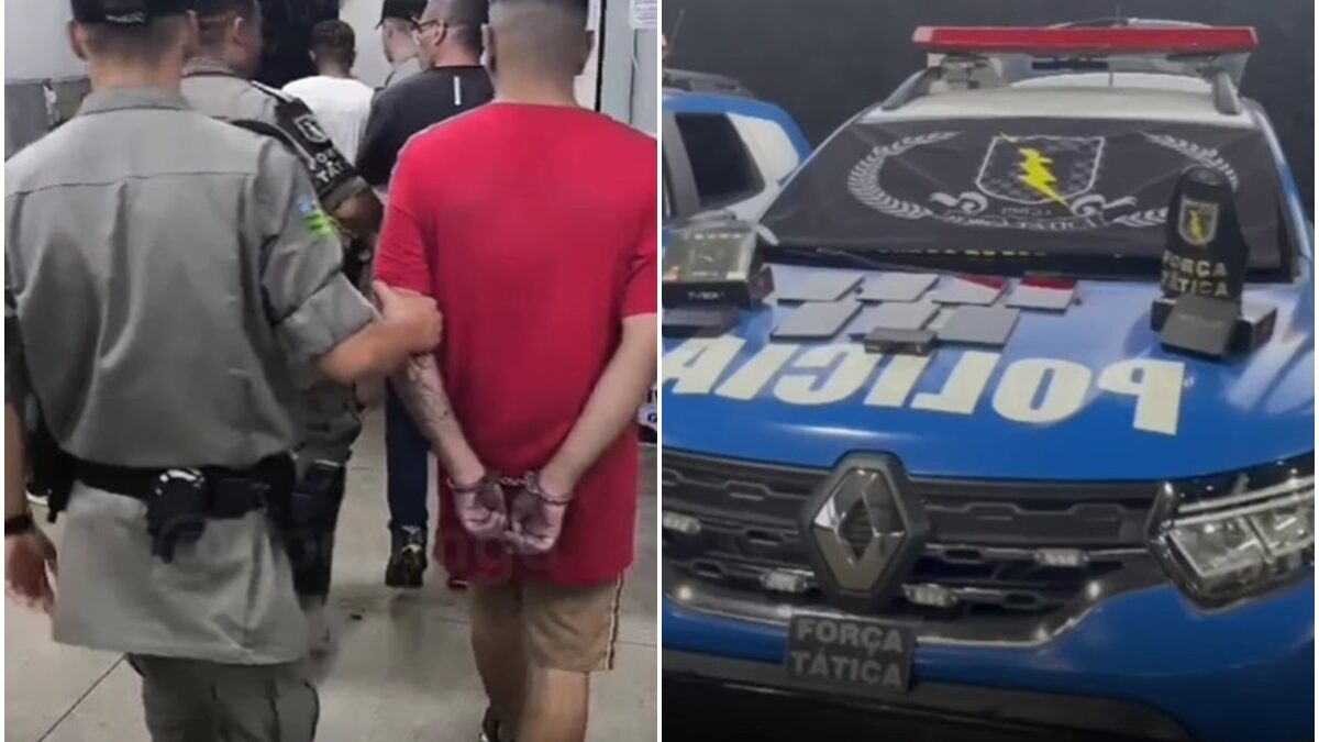 PM prende ex-funcionário suspeito de furtar loja em Goiânia e outros cinco por receptação