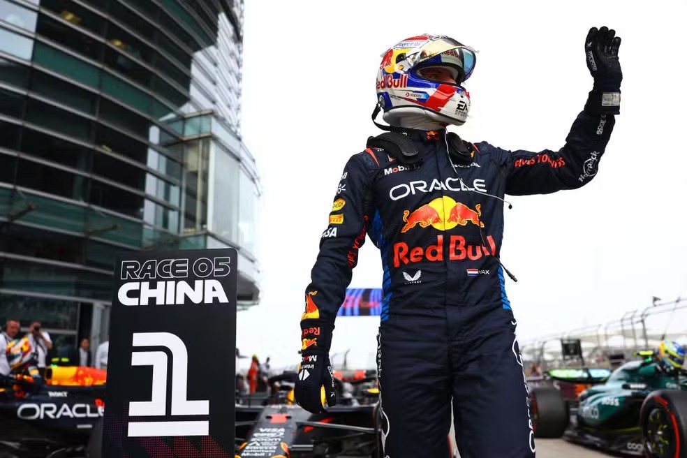 F1: Verstappen sobra na classificação e faz a pole position no GP da China
