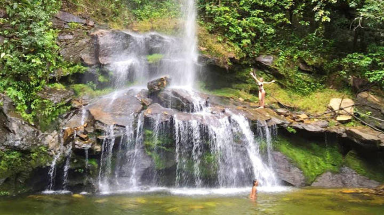 Evento Vivência Água Corpo e Som será na Cachoeira do Rosário, em Pirenópolis (Foto reprodução)
