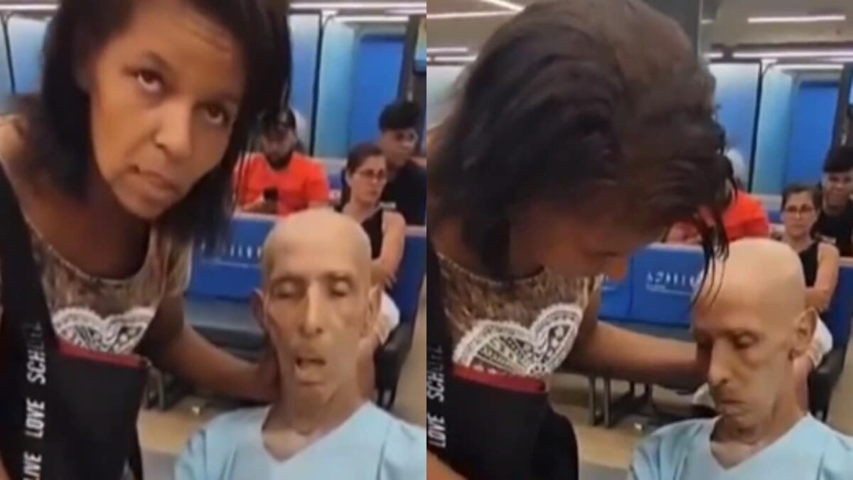 Idoso levado a banco morreu no local, diz advogada de mulher O corpo de Paulo Braga foi levado para o Instituto Médico Legal.