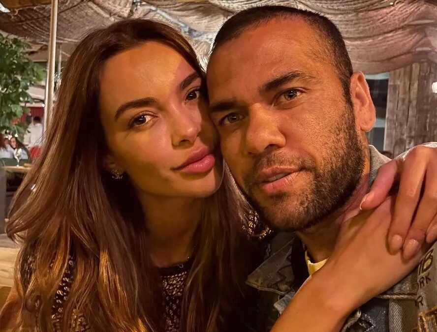 Joana Sanz e Daniel Alves juntos