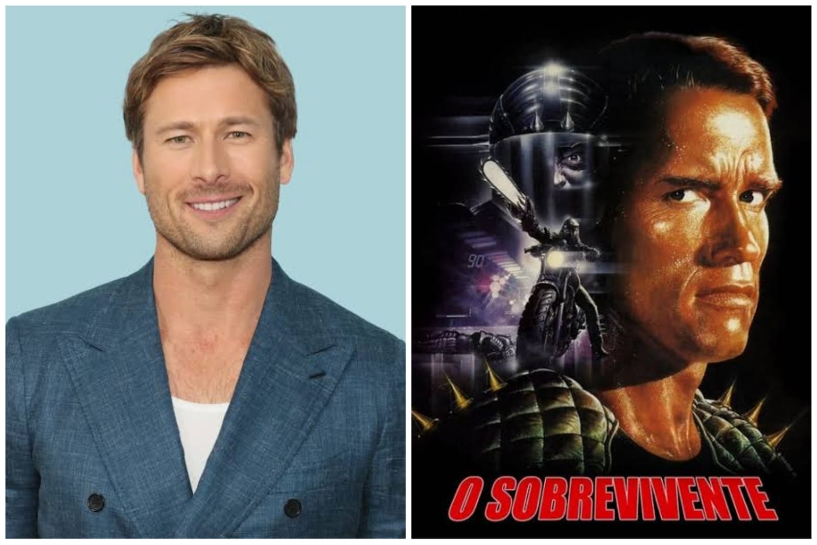 ‘O Sobrevivente’: Glen Powell vai estrelar remake dirigido por Edgar Wright