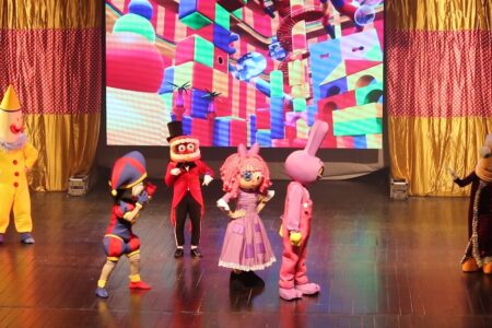 Goiânia recebe o espetáculo infantil ‘O Incrível Digital Circus no Teatro’